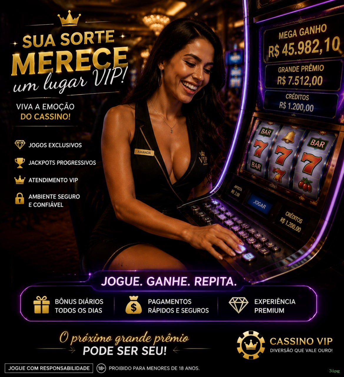 Cassino ao vivo da 3ipg com dealers reais